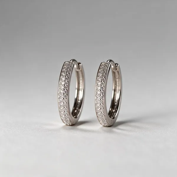 925_Silver_Hoop_Earrings_For_Women