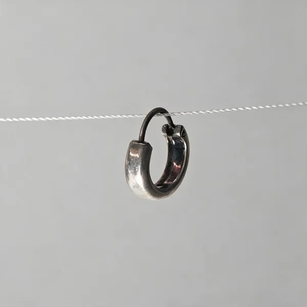 925_Silver_Single_earring_For_Unisex