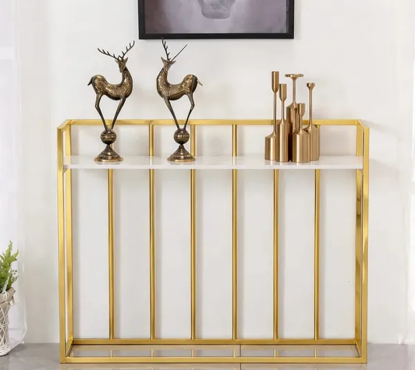 Metal_Modern_White_Top_Console_Table