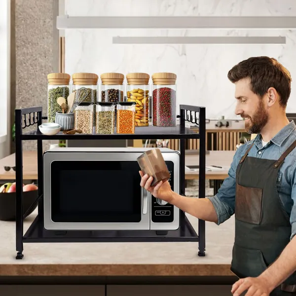 Black_Metal_Microwave_Oven_Stand_Rack