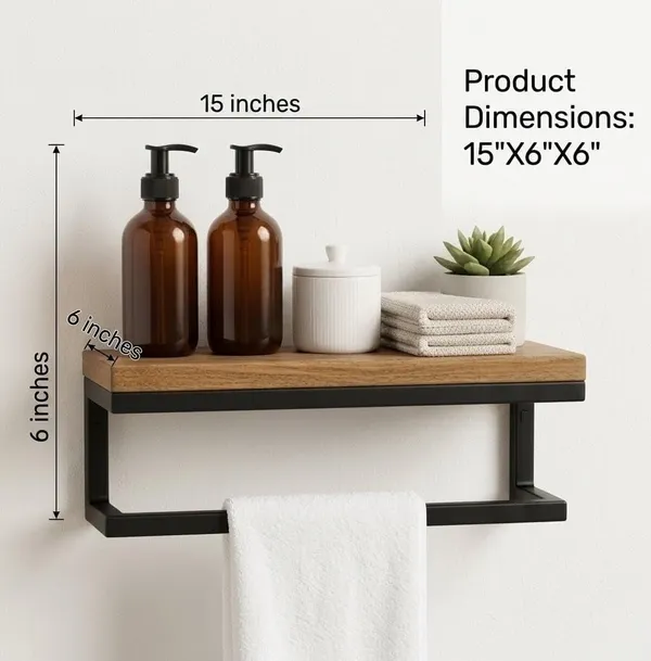 Wall_Mounted_Floating_Shelf_With_Towel_Bar