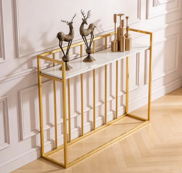 Metal_Modern_White_Top_Console_Table