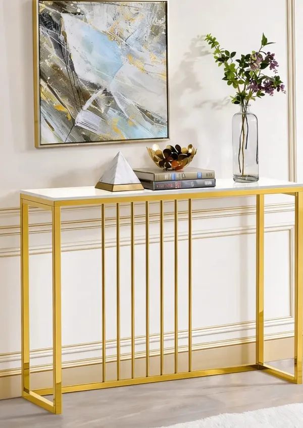 Metal_Modern_White_Top_Console_Table