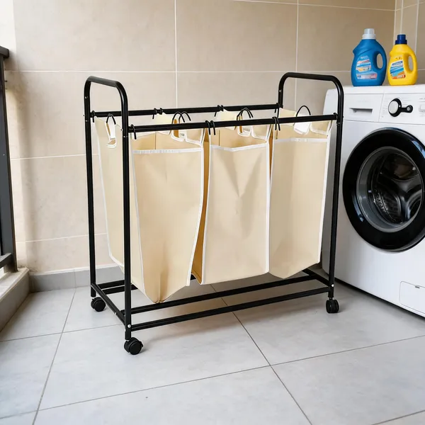 Metal_Laundry_Sorting_Hamper_Trolley