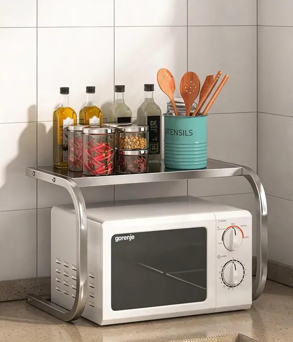 Metal_Kitchen_Microwave_Oven_Stand_Rack