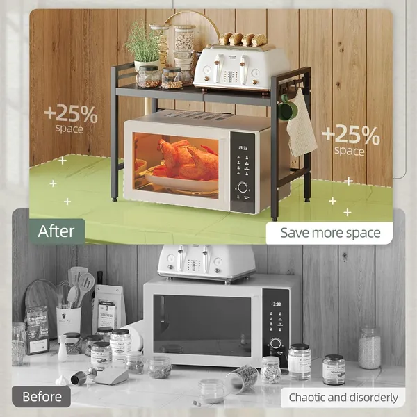 Metal_Modern_Kitchen_Microwave_Rack
