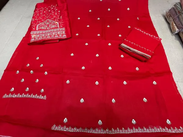 Red_Embroidered_Unstitched_Suit_Set_For_Women