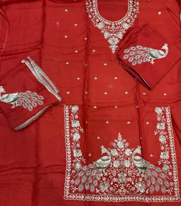 Red_Embroidered_Unstitched_Suit_Set_For_Women