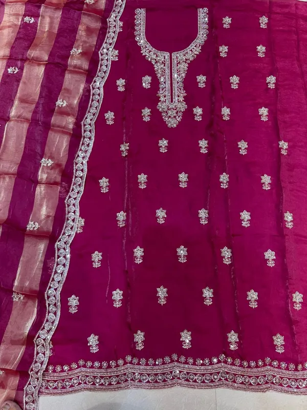 Magenta_Embroidered_Salwar_Suit_Material_for_Women