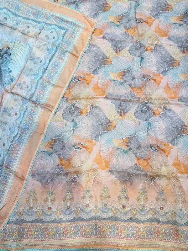 Pastel_Floral_Print_Saree_For_Women