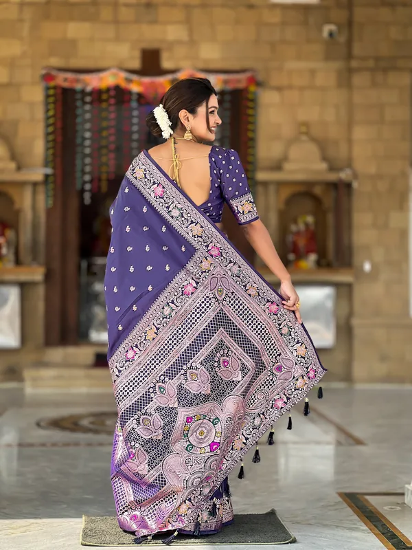 Purple_Printed_Saree_for_Women