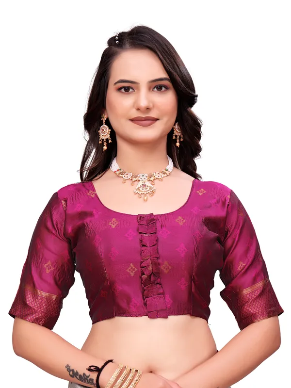 Mustard_Traditional_Pattern_Saree_For_Women