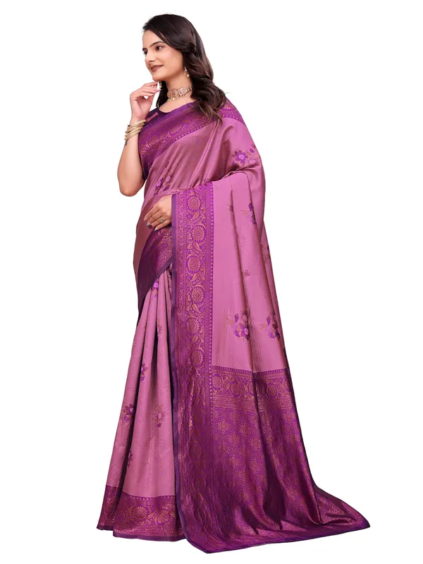 Pink_Woven_Traditional_Saree_for_Women
