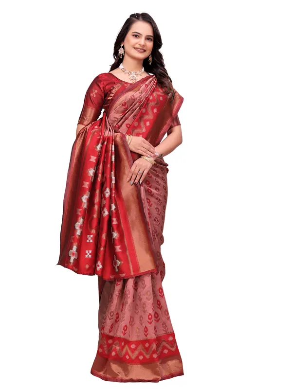 Red_Traditional_Saree_For_Women