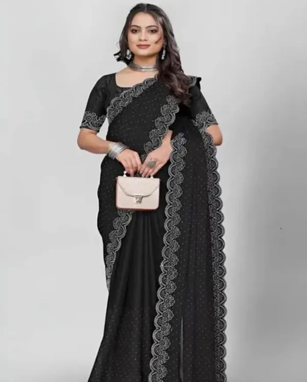 Black_Lace_Border_Saree_For_Women