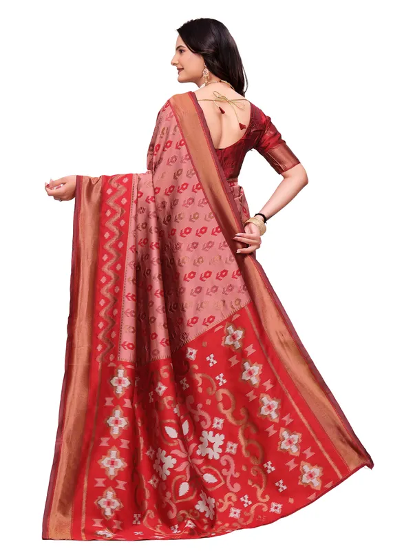 Red_Printed_Saree_for_Women