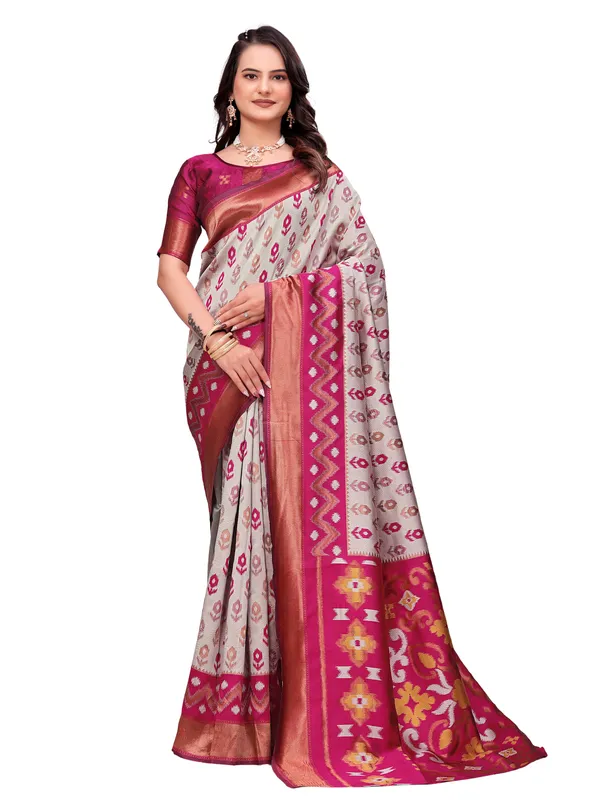 Pink_Printed_Woven_Saree_for_Women