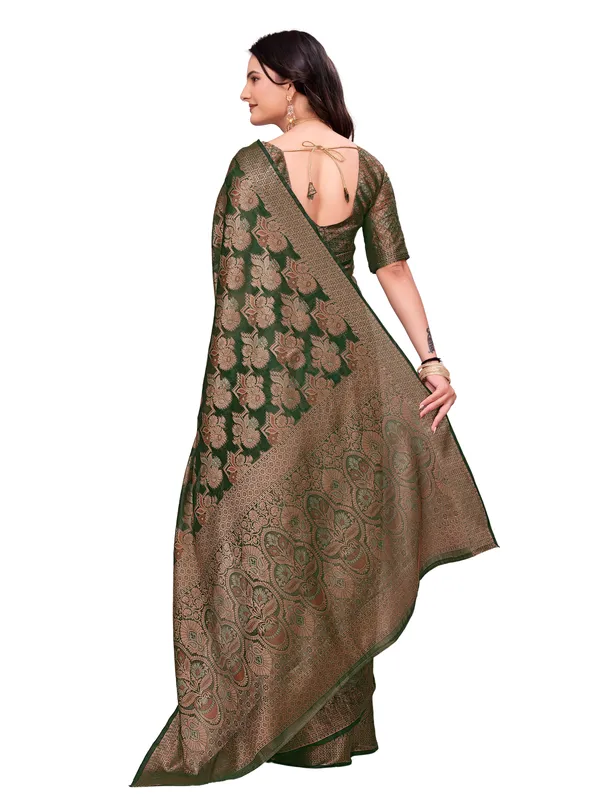 Green_Woven_Traditional_Saree_for_Women