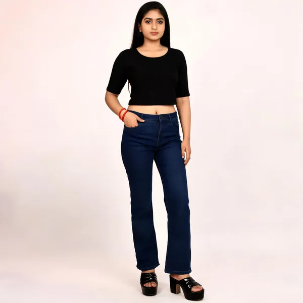 Blue_Denim_Bootcut_Jeans_For_Women
