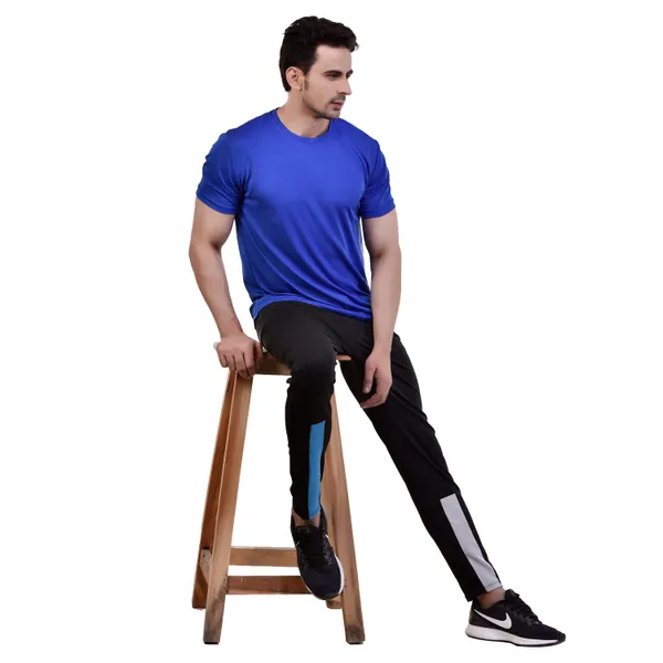 Blue_Dryfit_Regular_Fit_T-Shirt_For_Men