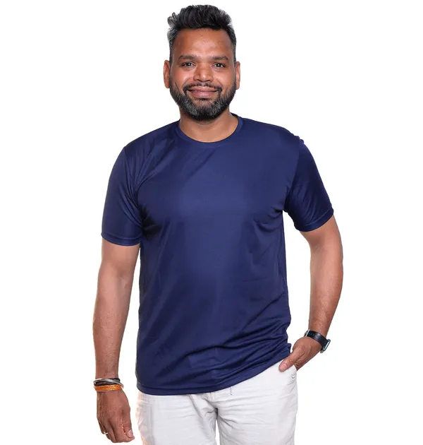 Navy_Polyester_Regular_Fit_T-Shirt_For_Men_-_Pack_of_2