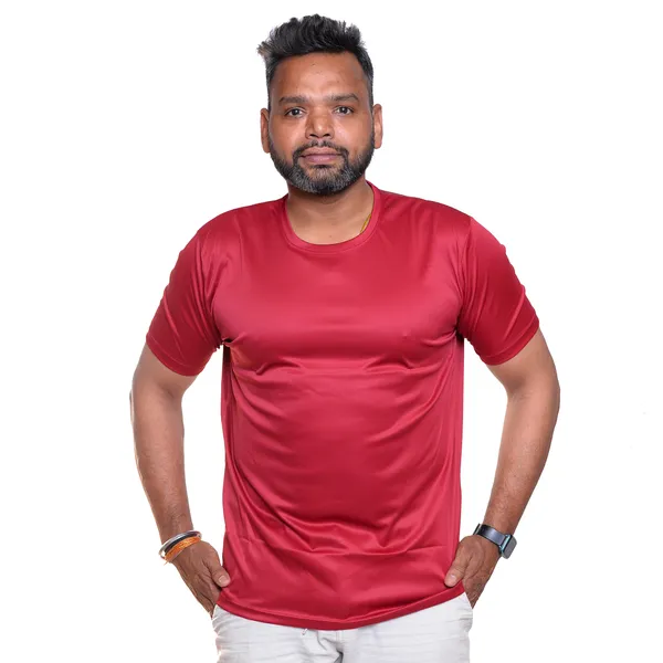 maroon_Polyester_Regular_Fit_T-Shirt_For_Men_-_Pack_of_2