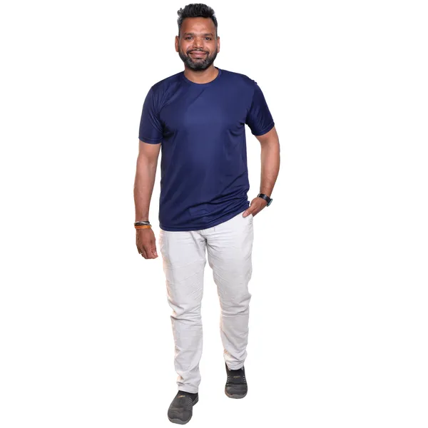 Navy_Polyester_Regular_Fit_T-Shirt_For_Men_-_Pack_of_2
