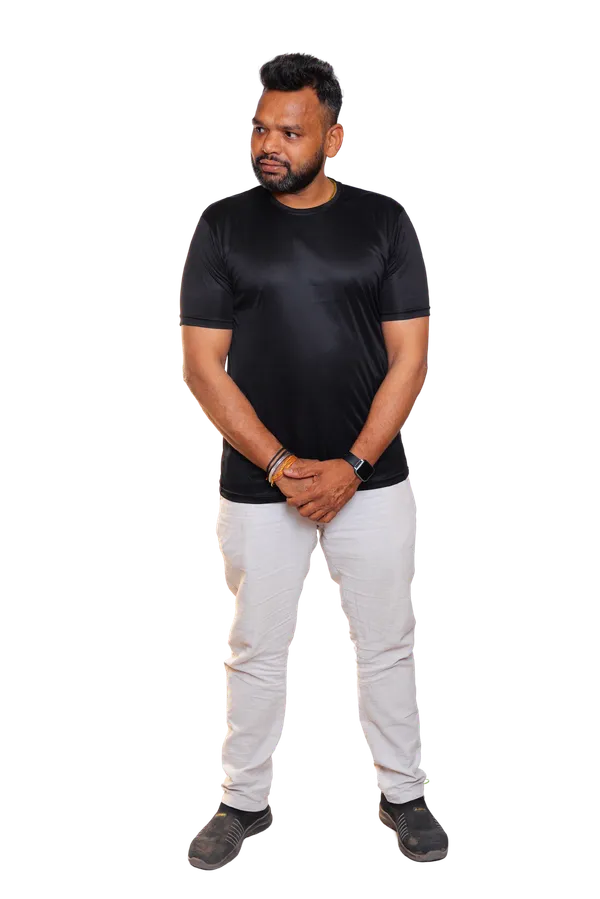 Black_Polyester_Regular_Fit_T-Shirt_For_Men_-_Pack_of_2