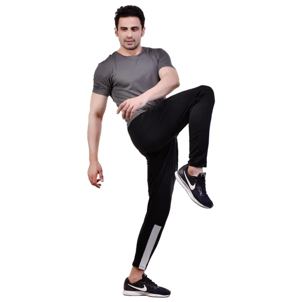 Grey_Dryfit_Regular_Fit_T-Shirt_For_Men
