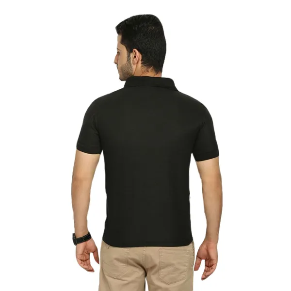 Black_Cotton_Blend_Regular_Fit_Polo_T-Shirt_For_Men