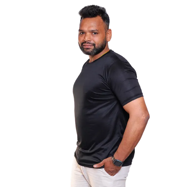 Black_Polyester_Regular_Fit_T-Shirt_For_Men_-_Pack_of_2