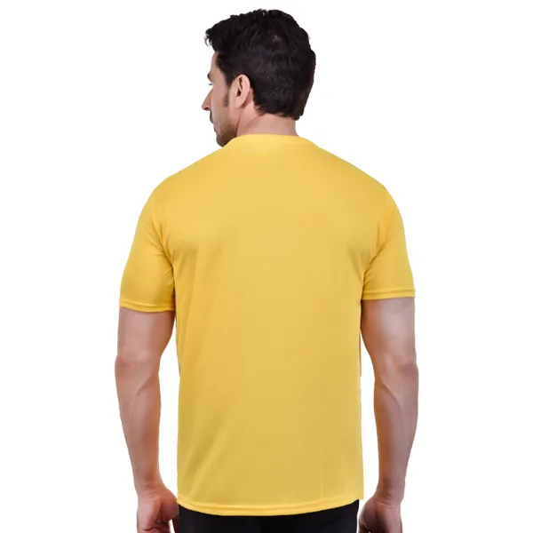 Yellow_Dryfit_Regular_Fit_T-Shirt_For_Men