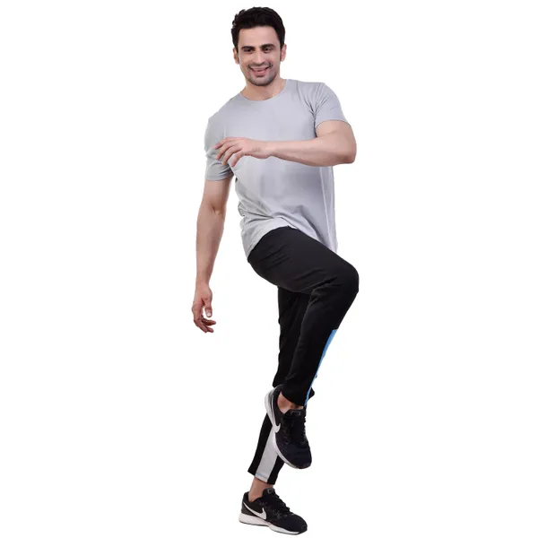Grey_Dryfit_Regular_Fit_T-Shirt_For_Men