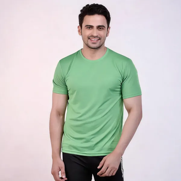 Green_Dryfit_Regular_Fit_T-Shirt_For_Men