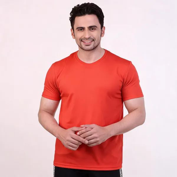 Red_Dryfit_Regular_Fit_T-Shirt_For_Men