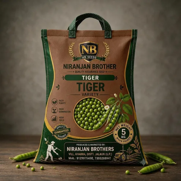 Niranjan_Brothers_Tiger_Green_Pea_Seeds_5_Kg