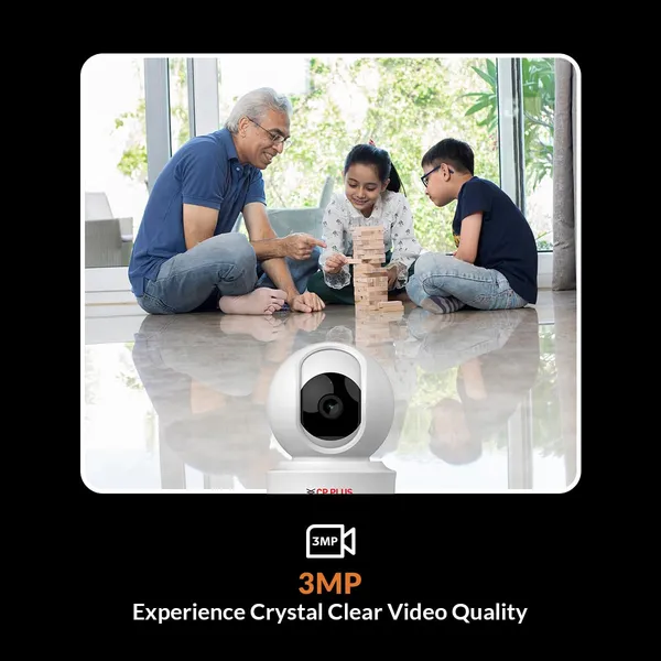 Cp_Plus_3mp_Resolution_Smart_Wi_Fi_Cctv_Home_Security_Camera_360_View_Motion_Tracking_2_Way_Talk_Cloud_Sd_Card_Support_Ctc_Cyber_Secure_Tech_15m_Night_Vision_Cp_E31q