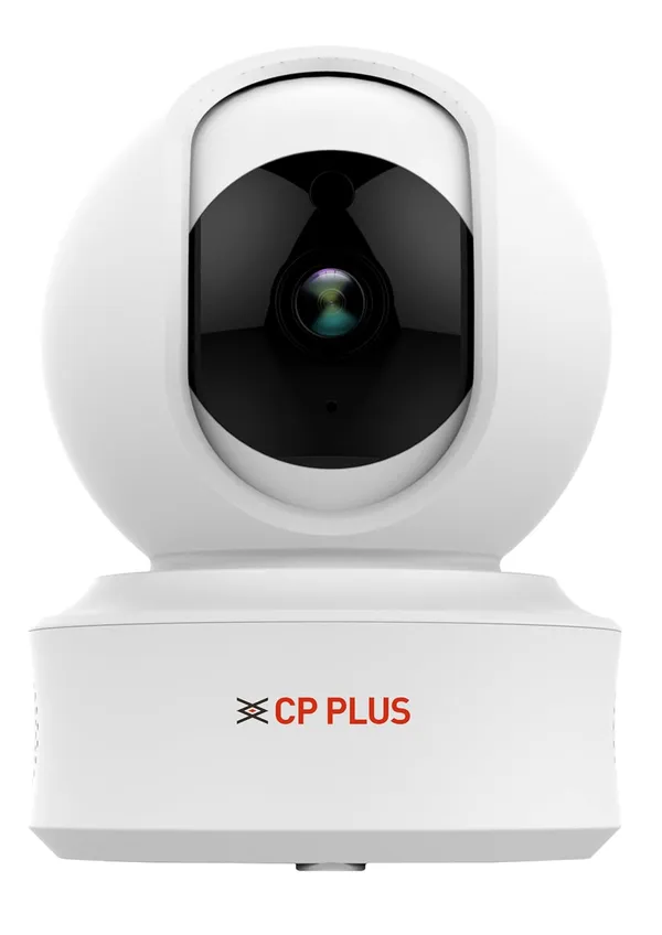 Cp_Plus_4mp_Quad_Hd_Smart_Wi_Fi_Cctv_Camera_For_Home_360_Pan_Tilt_Ctc_Cyber_Secure_Tech_Supports_Lan_View_Talk_Smart_Detection_Suite_Night_Vision_Cloud_Storage_Ok_Google_Cp_E41q