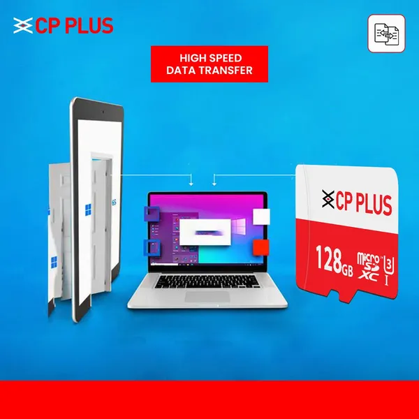 Cp_Plus_128gb_Microsdxc_Memory_Card_Grade_Uhs_3_Class_10_Up_To_70_Mbps_Reading_30_Mbps_Writing_Speed_With_High_Performance_Of_Data_Transfer_Lower_Power_Consumption_For_Portable_Devices
