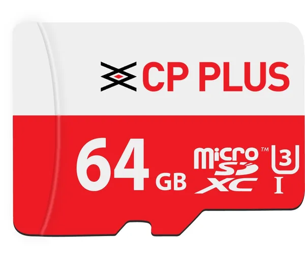 Cp_Plus_64gb_Microsdxc_Memory_Card_Grade_Uhs_3_Class_10_Up_To_70_Mbps_Reading_30_Mbps_Writing_Speed_With_High_Performance_Of_Data_Transfer_Lower_Power_Consumption_For_Portable_Devices