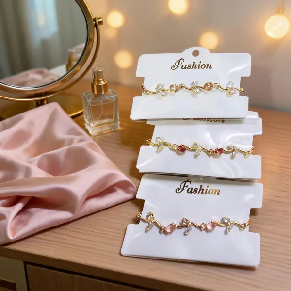 Gold_Alloy_Floral_Crystal_Hand_Bracelet_Set_For_Women