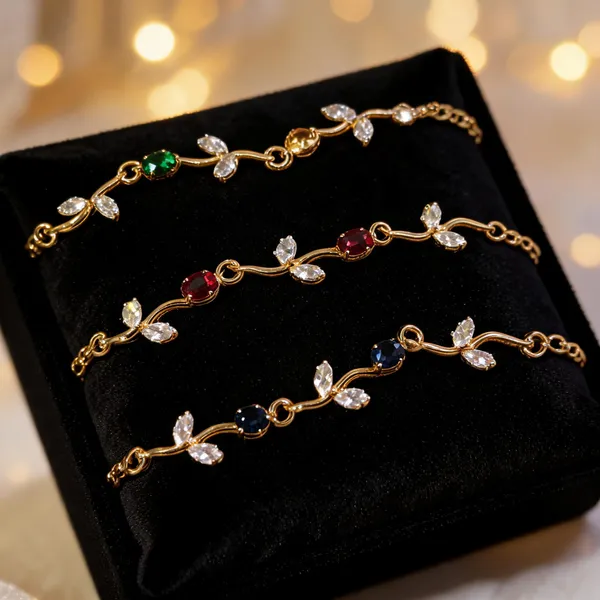 Gold_Alloy_Stone_Chain_Hand_Bracelet_For_Women