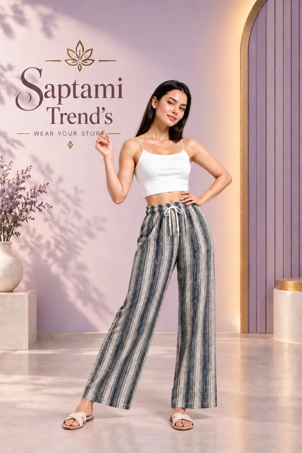 Blue_And_White_Cotton_Striped_Wide_Leg_Palazzo_Pant_For_Women