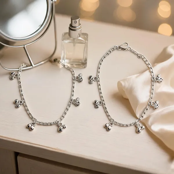 Silver_Alloy_Charm_Anklets_For_Women_-_Pack_Of_2