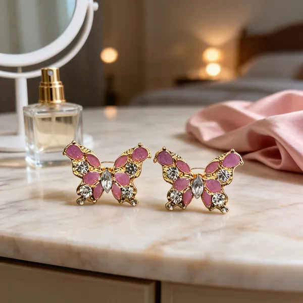 Multicolour_Stainless_Steel_Fashion_Earrings_For_Women