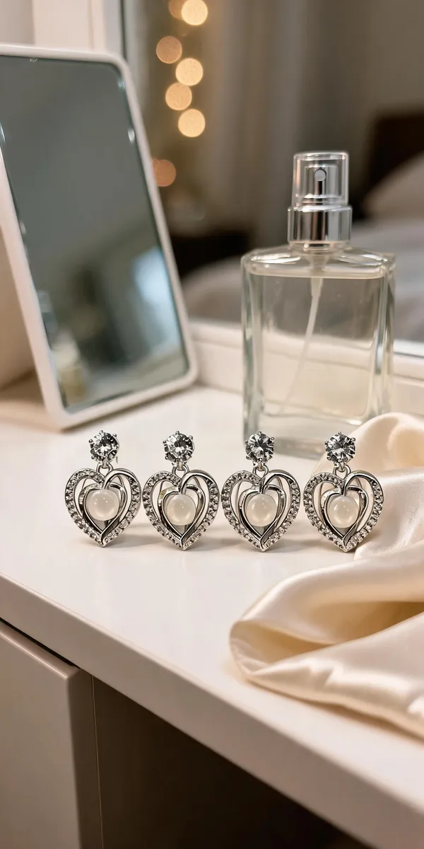 Silver_Stainless_Steel_Heart_Drop_Earrings_For_Women_-_Pack_Of_4