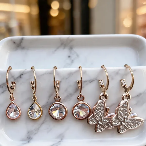 Golden_Alloy_Mixed_Design_Earrings_Set_For_Women