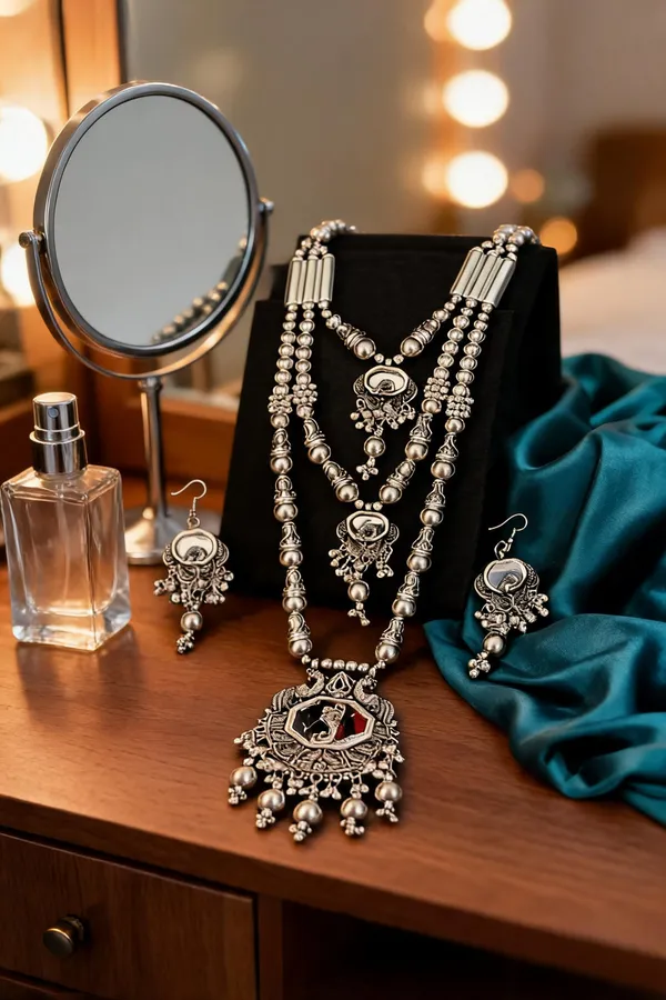 Oxidised_Silver_Alloy_Necklace_Set_For_Women