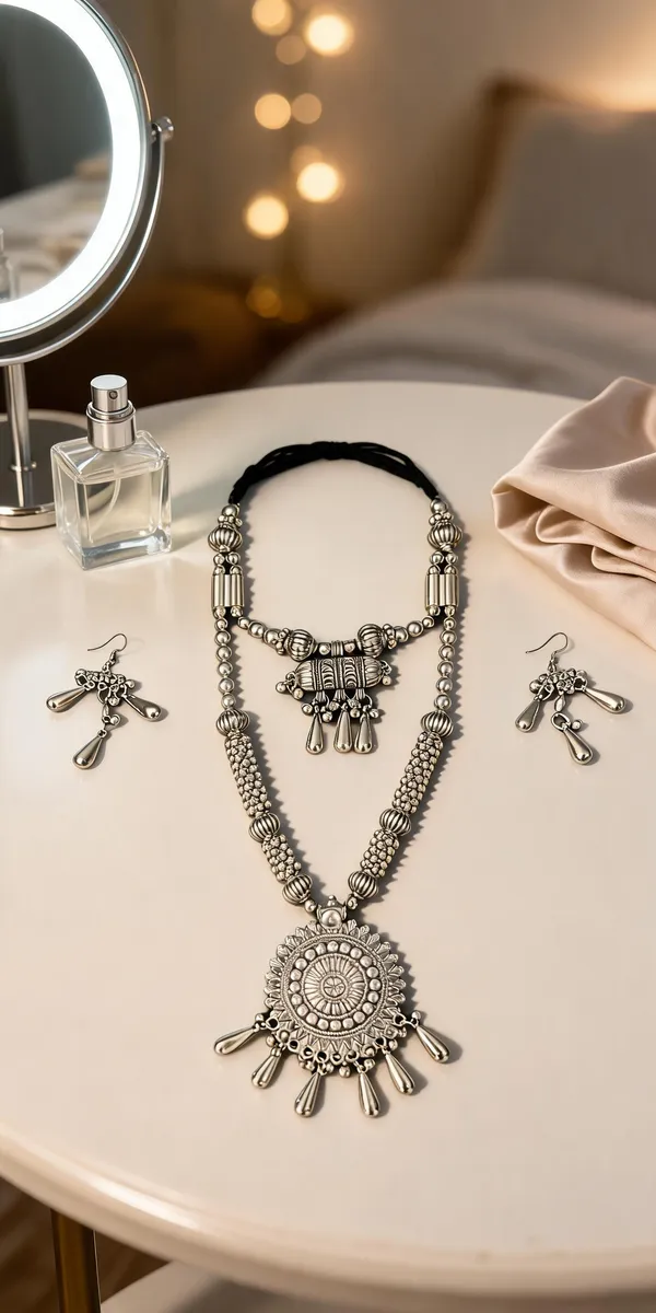 Oxidised_Silver_Alloy_Necklace_And_Earrings_Set_For_Women