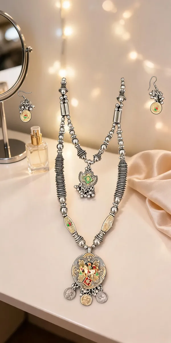 Oxidised_Silver_Alloy_Traditional_Necklace_Set_For_Women